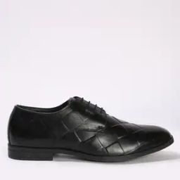 Men Croc-Embossed Leather Lace-Up Shoes-20