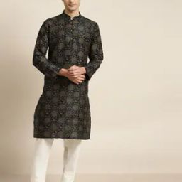Floral Print Long Kurta-image-59