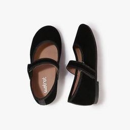 Flat Shoes with Velcro Fastening-image-44