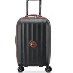 Men Striped Hard Body Small Trolley Bag-44