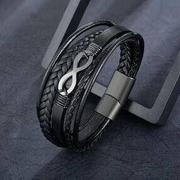Men Leather Bracelet-image-91