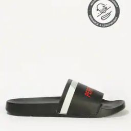 Men Brand Print Sliders-4