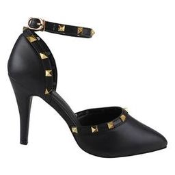 Women Embellished Mule Stilettos with Buckle Closure-image-59