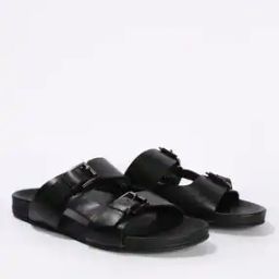 Men Slip-On Double-Strap Sandals-image-98