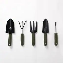 Set of 5 Stainless Steel Gardening Tools-24