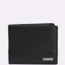 Men Bi-Fold Wallet with Logo Accent-42