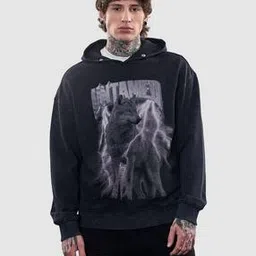 Men Oversized Fit Printed Hoodie-picture-19