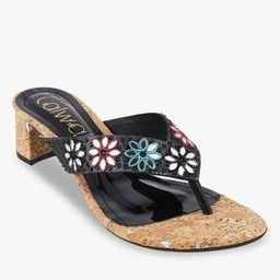 Women Embellished Chunky-Heeled Sandals-image-79