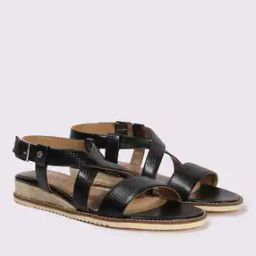 Women Multistrap Flat Sandals with Buckle Fastening-7