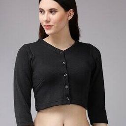 Button-Down Thermal Top with Bracelet Sleeves-92