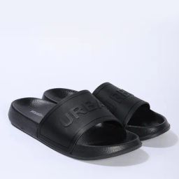 yousta Men Typographic Embossed Slides image 1