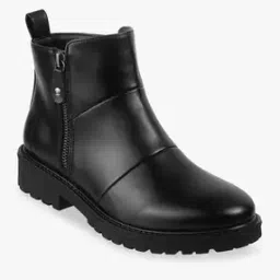 Women Mid-Calf Length Boots with Zip Closure-image-57