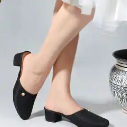 Slip-On Heeled Sandals-image-91