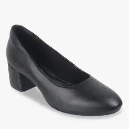 Women Round-Toe Chunky-Heeled Shoes-image-40