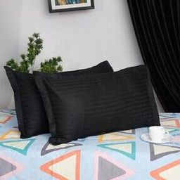 Set of 2 220 TC Striped Pillow Covers 27" x 17"-image-73