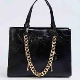 Women Shoulder Bag with Chain Accent-image-80