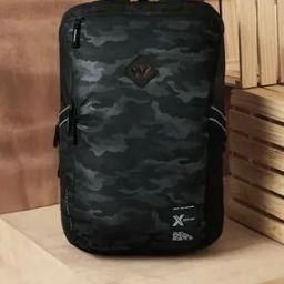 Men Printed Backpack with Adjustable Straps-17