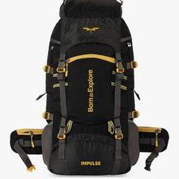 Typographic Print Travel Backpack-20