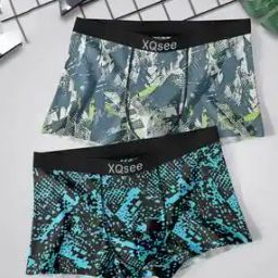 Men Pack of 2 Printed Trunks with Elasticated Waist-13