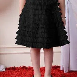 Girls Tiered Skirt with Elasticated Waistband-image-26