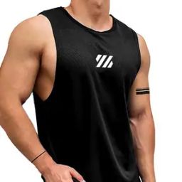 Men Printed Sleeveless Vest-image-97