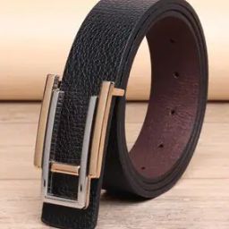Men Slim Belt with Metal Buckle Closure-picture-34