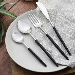 Cutlery Set with Matt Finish Handle-77