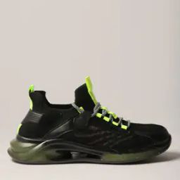 Men Textured Lace-Up Sneakers-image-39