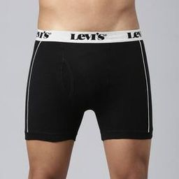 Men Cotton Trunks with Logo Waistband-image-26