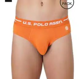 Pack of 2 Logo Waistband Cotton Stretch IYAH Briefs-image-63