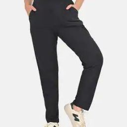 Women Straight Track Pants with Insert Pockets-picture-45