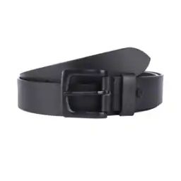 Classic Leather Belt with Buckle Closure-1