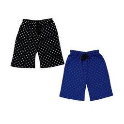 Polka-Dot Print Hot Pants-image-15