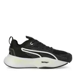 Patterned Lace-Up Training Shoes-image-59