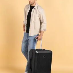 Christine Polycarbonate Hardcase Expandable Trolley Luggage with Spinner Wheels & TSA Lock - Small-8