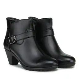 Heeled Ankle-Length Boots-image-87