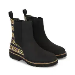 Women Printed Ankle-Length Boots-23