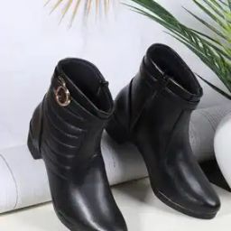 Women Regular Fit Ankle-Length Boots-image-50