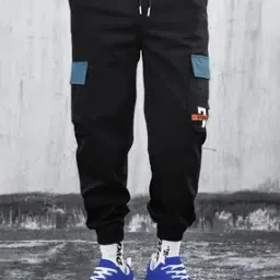Straight Joggers with Elasticated Drawstring Waist-image-42