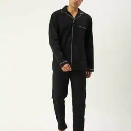 hancock Men Cotton Shirt & Pyjamas Set-picture-2