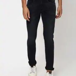 Men Lightly Washed Originals Super Slim Fit Jeans-image-5