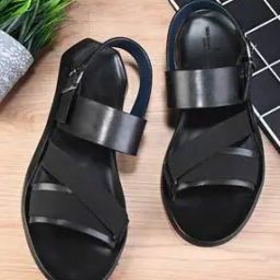 Men Slip-On Sandals with Velcro Fastening-image-77
