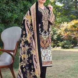 Women Embroidered Straight Kurta Suit Set-image-16