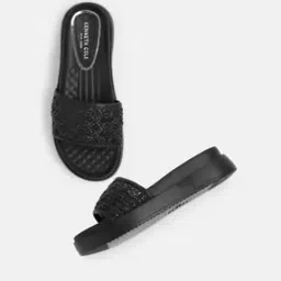 Women Open-Toe Slip-On Flat Sandals-image-39