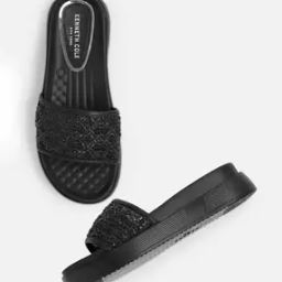 Women Open-Toe Slip-On Flat Sandals-image-33