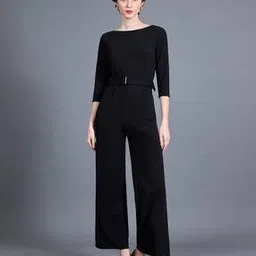 Wide Leg Side Slit Jumpsuit-picture-53
