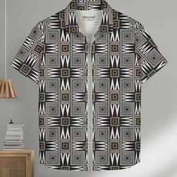Boys Graphic Regular Fit Shirt-image-73