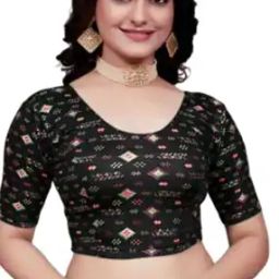 Women Printed Slip-On Blouse-53