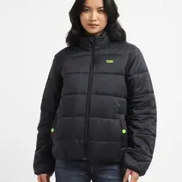 Women Quilted Regular Fit Jacket-37