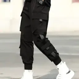 Men Joggers with Insert Pockets-image-14
